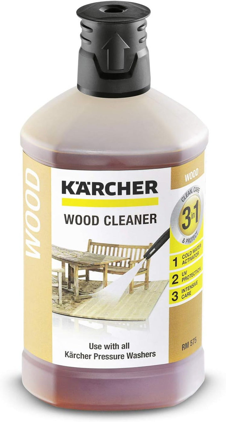 3 x KÄRCHER RM 612 Holzreiniger 1000ml 1 l (3er Pack), 1 l (3er Pack)