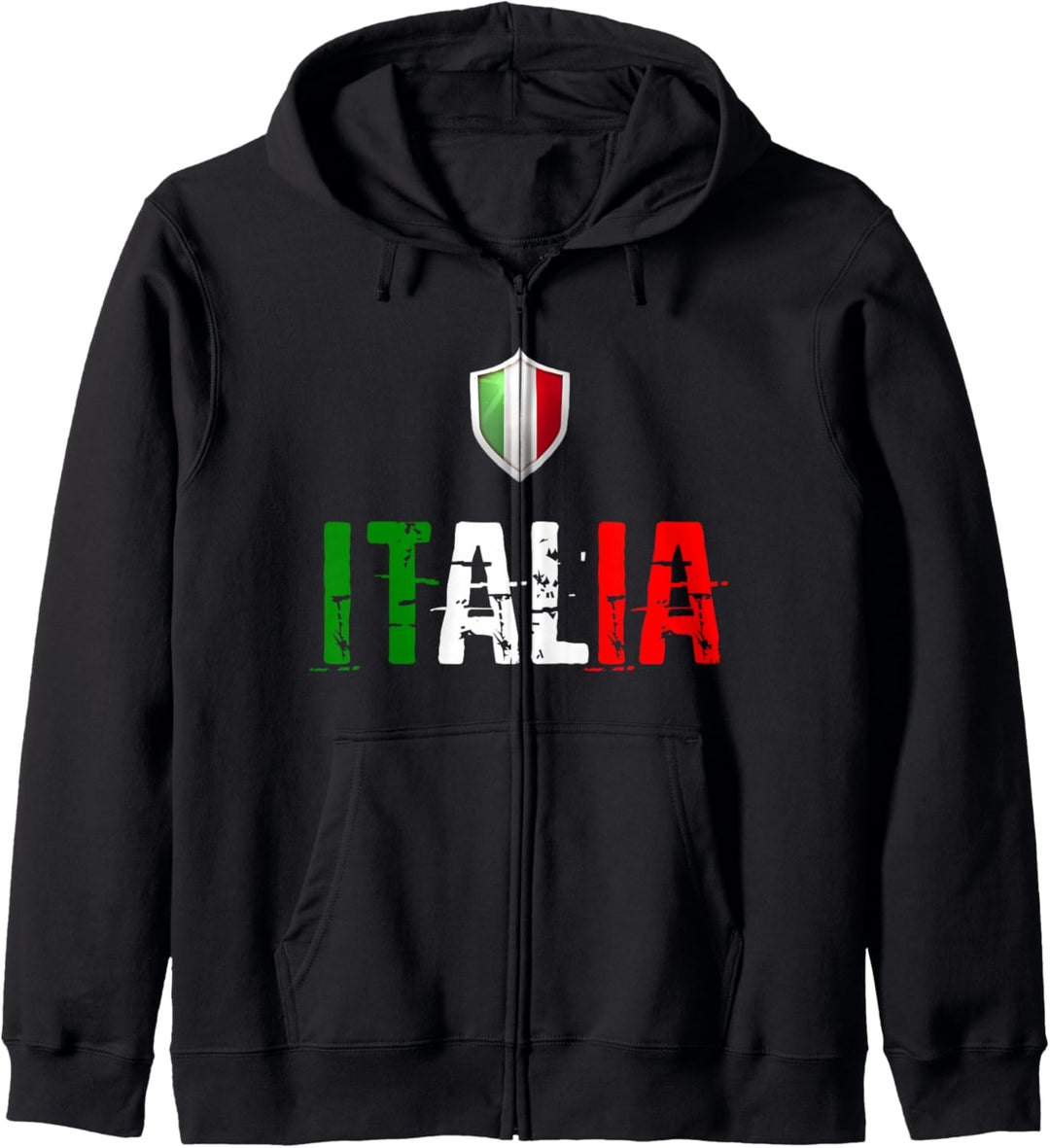 Italia 2021 Trikot italienische Flagge Italien Italiener Kapuzenjacke