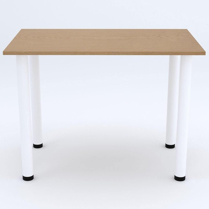 AKKE 60x40 | Esszimmertisch - Esstisch - Tisch mit weissen Beinen - Küchentisch - Bürotisch | Eiche