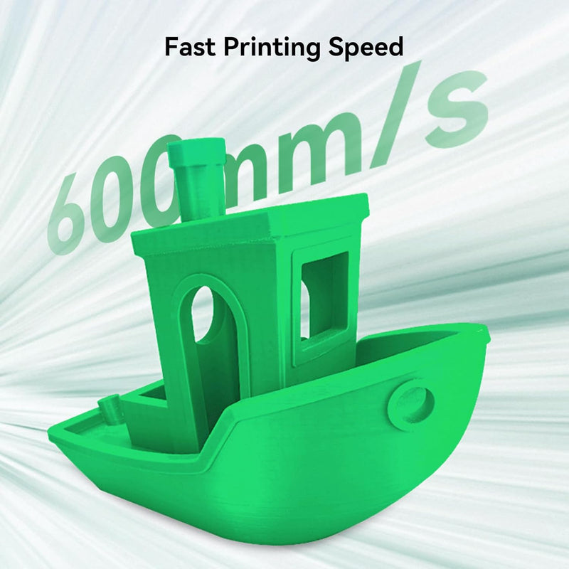 Creality Hyper PETG Filament 1,75mm (Schwarz), 2024 Neues 1kg 3D-Drucker Filament PETG Hochgeschwind