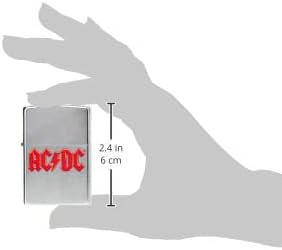 Zippo AC/DC Feuerzeug, Messing, Design, 5,83,81,2, 72