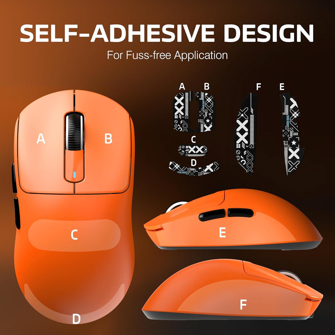 VGN GAMEPOWER x Attack Shark X3 Superlight Kabellose Gaming-Maus, 49g Ultraleicht Esports Mouse, 260