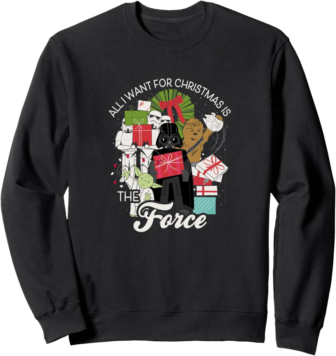 Star Wars Darth Vader All I Want For Christmas Is The Force Sweatshirt