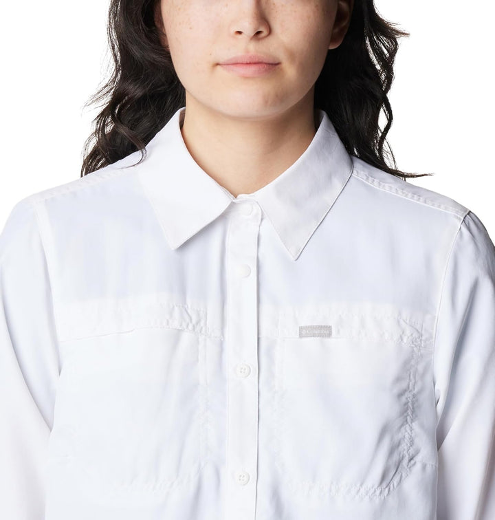 Columbia Damen Silver Ridge 3.0 Langarm-Shirt XS Weiss, XS Weiss