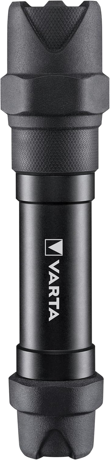VARTA Taschenlampe LED 6 Watt inkl. 6x AA Batterien, Indestructible F30 Pro Leuchte, Lampe, Arbeitsl