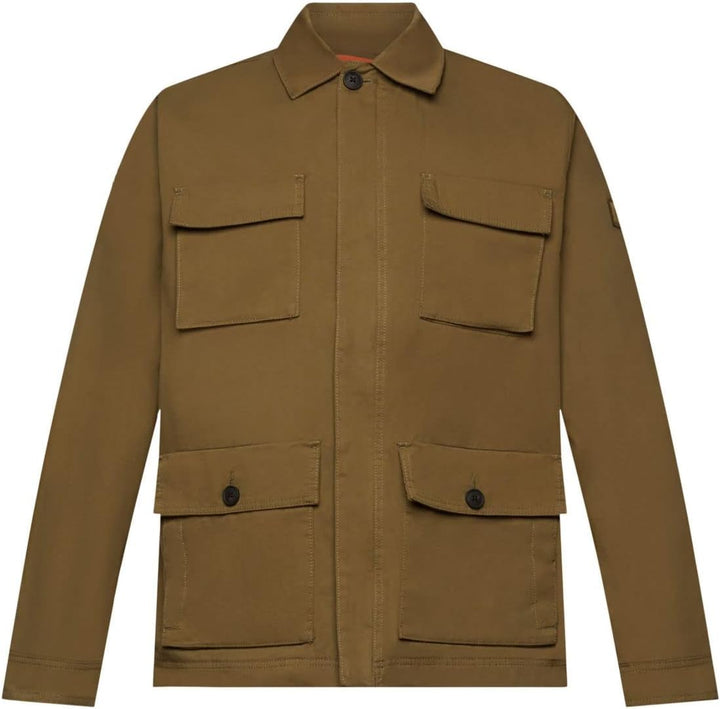 ESPRIT Herren 023ee2g303 Jacke XXL 346/Light Khaki 2, XXL 346/Light Khaki 2