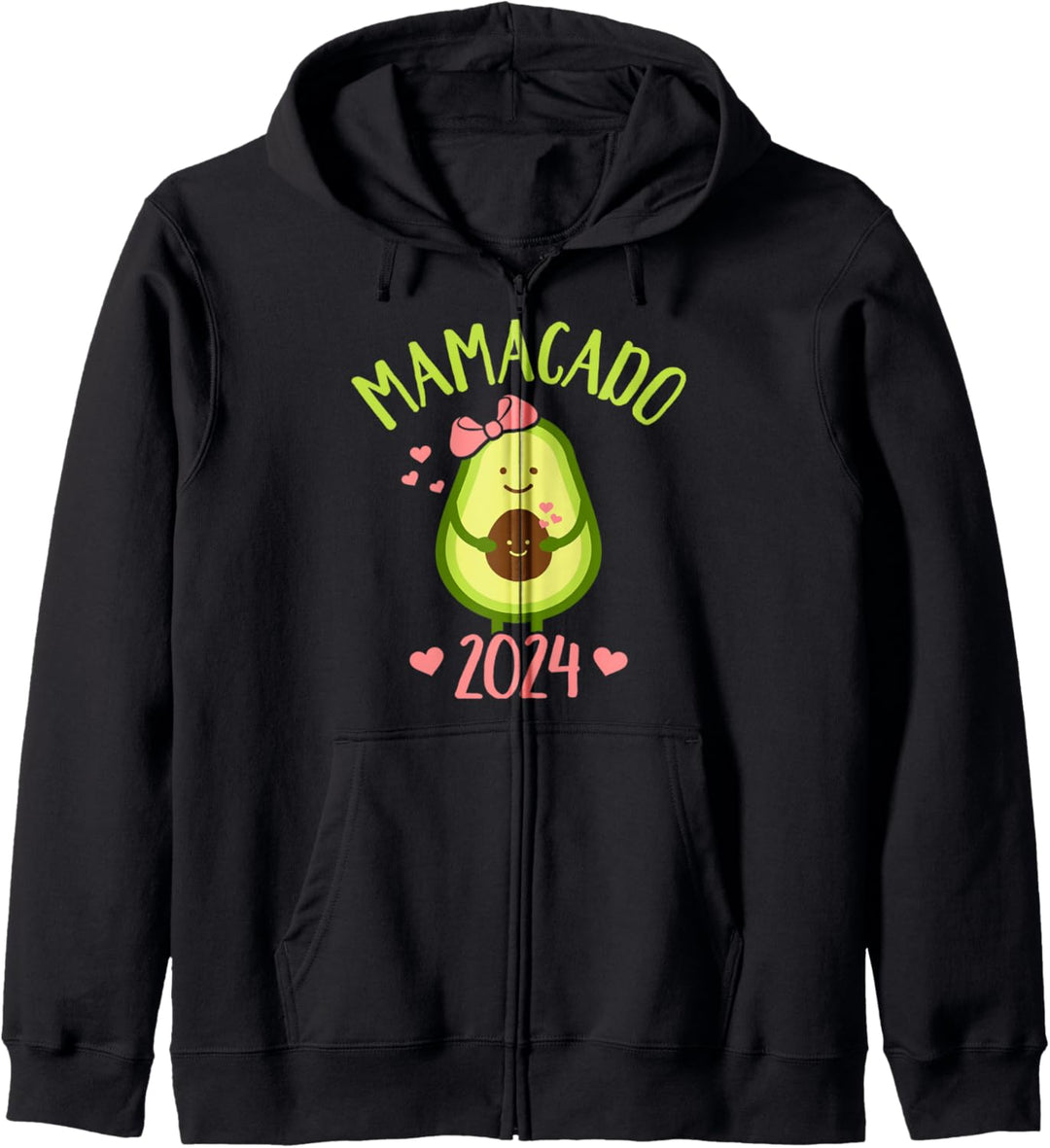 Mamacado für Mama 2024 Schwangerschaft verkünden Kapuzenjacke