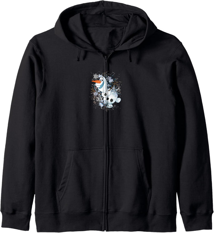 Disney Frozen Olaf Dancing In The Snowflakes Kapuzenjacke