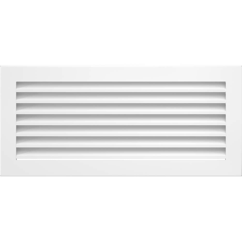 Kratki Lüftungsgitter Kamingitter Fresh 17cm x 37cm Weiss 17 x 37 cm Weiss, 17 x 37 cm Weiss