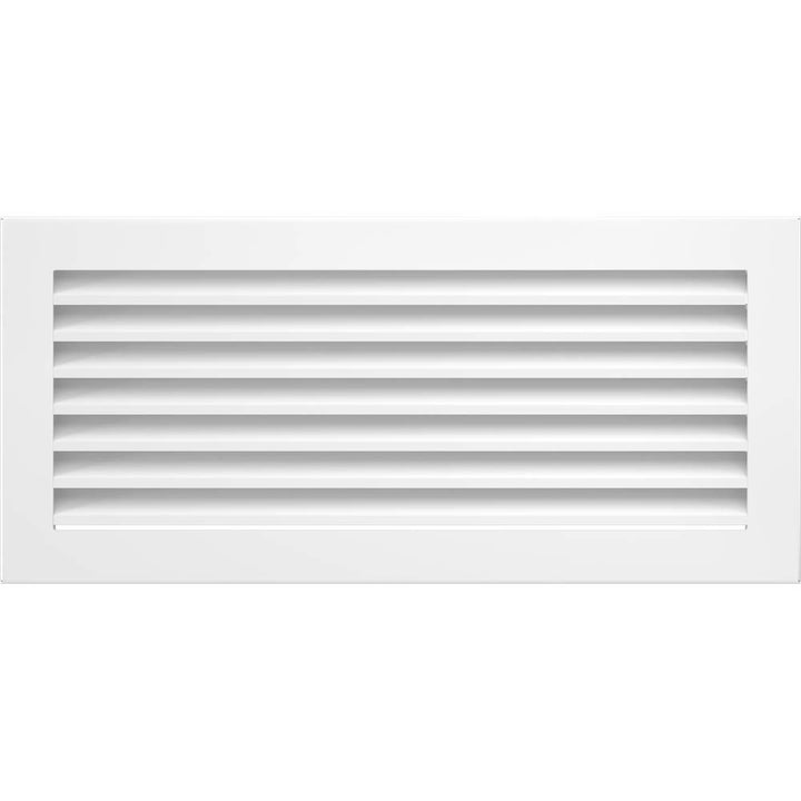 Kratki Lüftungsgitter Kamingitter Fresh 17cm x 37cm Weiss 17 x 37 cm Weiss, 17 x 37 cm Weiss