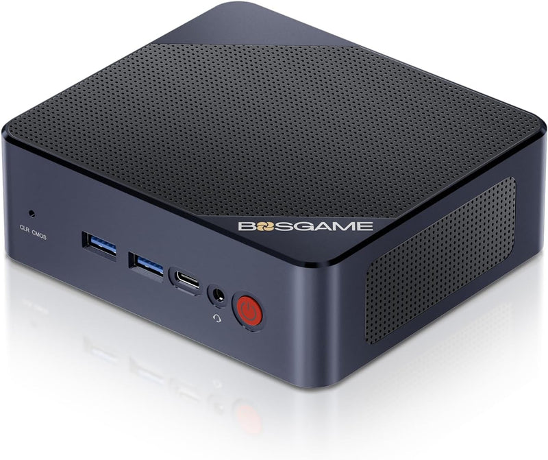 BOSGAME B100 Mini PC, Intel 12. Alder Lake- N100 (bis zu 3,4GHz) Desktop-PC, 16GB DDR4 RAM 512GB SSD