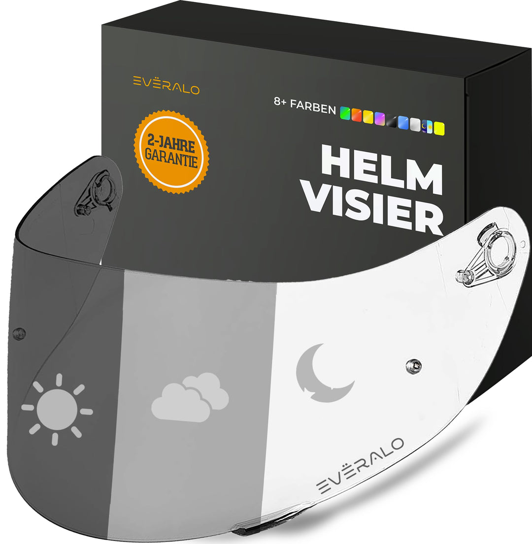 Everalo Kompatibel mit Agv K1 Visier - K3sv - K5 - K5s - K1s - S4sv - Horizon - Skyline - Strada - S