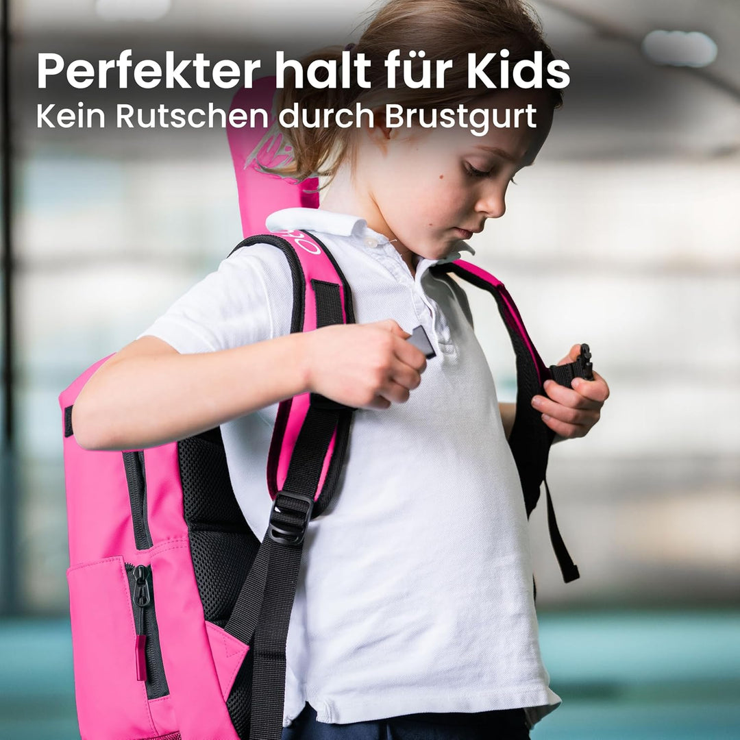Otaro Tennisrucksack Kinder (19L) | Premium | Inkl. Separierten Schuhfach & Schlägerschutz | Deutsch