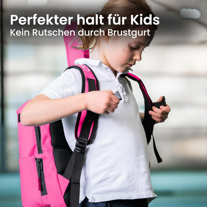 Otaro Tennisrucksack Kinder (19L) | Premium | Inkl. Separierten Schuhfach & Schlägerschutz | Deutsch