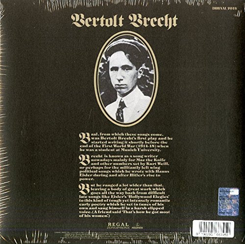 In Bertolt Brecht'S Baal (2017 Remastered), Vinyl