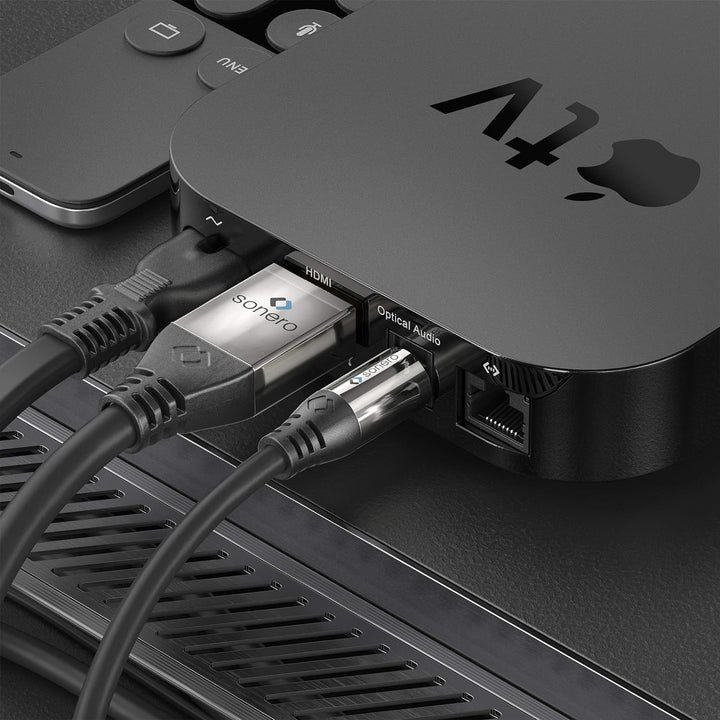 sonero® Premium Aktives High Speed HDMI Kabel mit Ethernet, 20,0m, UltraHD / 4K / 60Hz, 18Gbps, schw