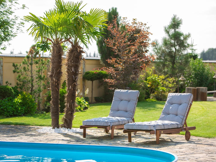 Liegenauflage, Auflage für Gartenliege 200 x 55 x 8 cm, Auflagen für Deckchair, Polsterauflage für S