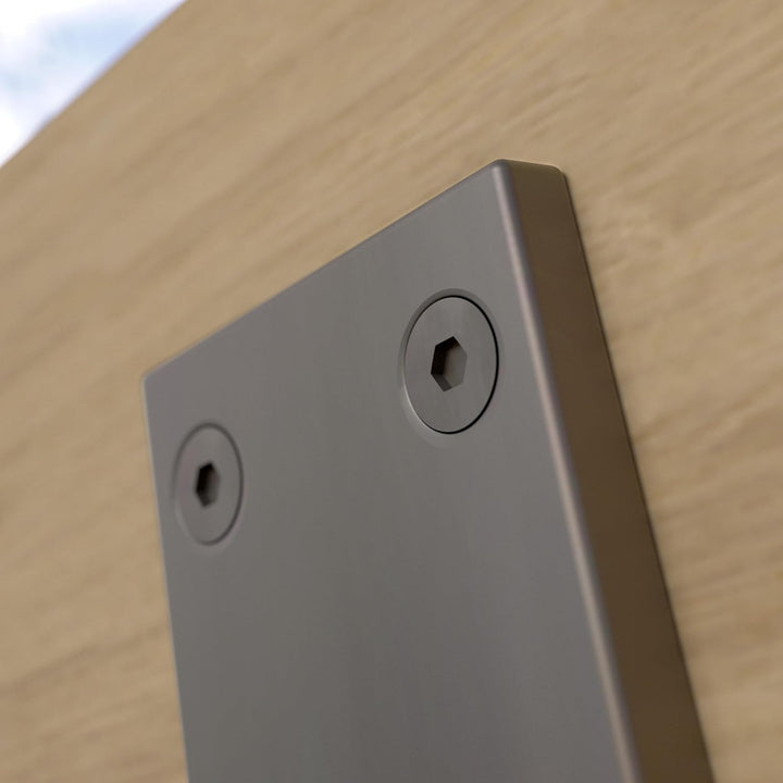 1 Paar Rückenlehnenhalterungen TAB Stahl Used Look Profil 60 x 8 mm Höhe: 323,5 Tiefe: 123 mm Rückle