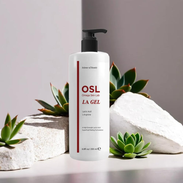 OSL Omega Skin Laboratories La Gel – Sanftes Körperpeeling und Gesichtspeeling, Körperpeeling für Ze