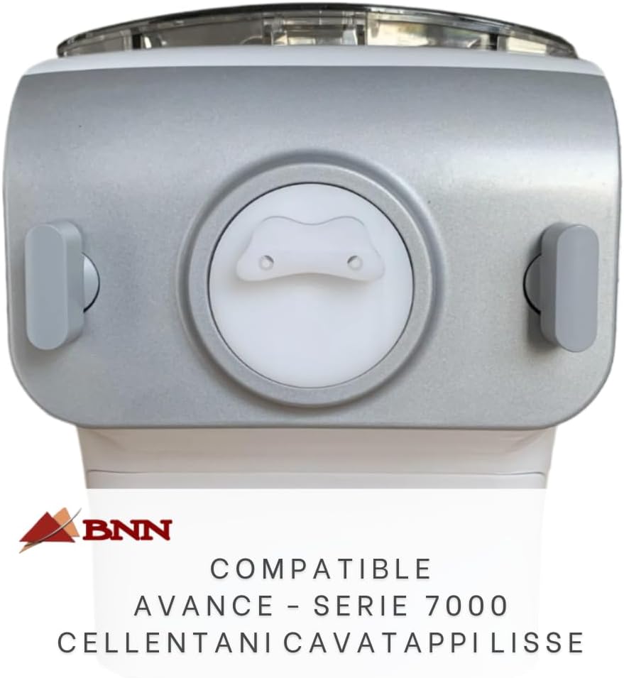BNN – Avance/Serie 7000– Cellentani Cavatappi Serpentini glatt ALCAVL05 – Pasta Disc kompatibel mit