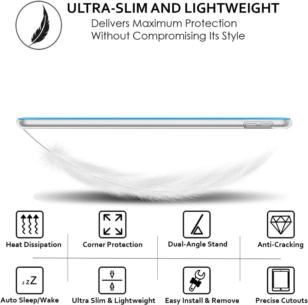 i-Pad 7th Generation 10.2" 2019 Case with Stand Feature A2197 A2200 A2198 MW762LL/A MW742LL/A MW752L