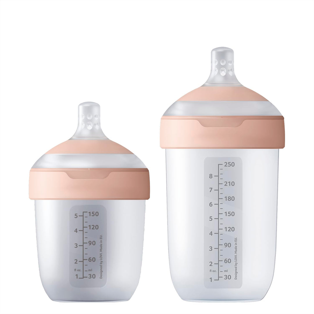 Set zur Geburt – Flaschen 150 ml & 250 ml – Anti-Kolik – kompatibel zum Stillen – Baby-Set & Geschen