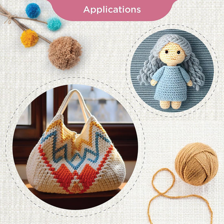 KnitPro Häkelnadeln im Reissverschlussetui, Symfonie Spitzen aus tunesischem afghanischem Holz – Kom