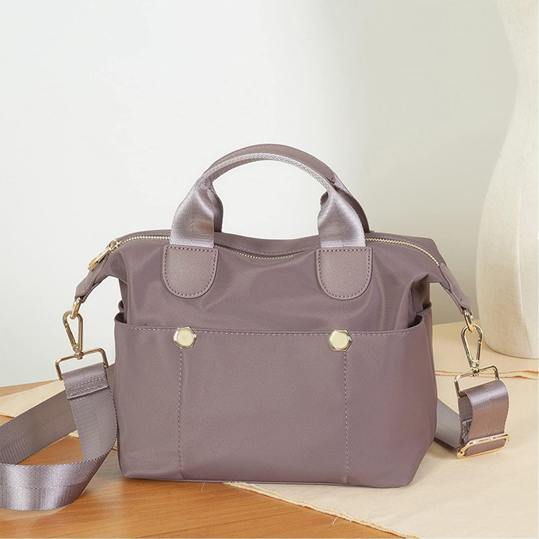 PORRASSO Damen Umhängetasche Mode Schultertasche Frauen Nylon Handtasche Multifunctional Reisen Schu