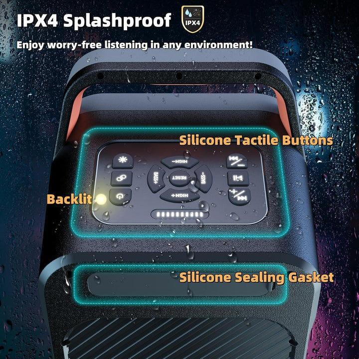 240W Party Bluetooth Lautsprecher, lautem Stereosound, Musikbox Bluetooth Gross Partybox, Natür Supe
