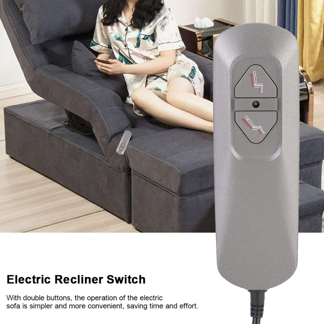 Sofa -Handsteuerungsschalter Elektrischer Liegestuhlschalter Controller mit Doppelten Tasten für Lei
