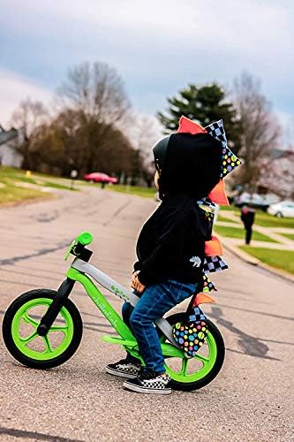 Chillafish BMXIE Laufrad, 12 Zoll Kinderlaufrad mit Bremse, Leuchträdern, als Motorrad Version oder