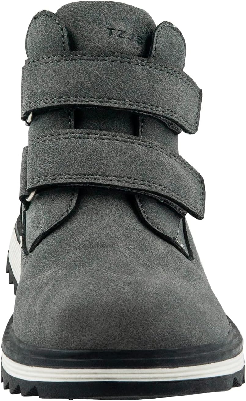 TZJS Unisex Kinder Klassische Stiefel Jungen Mädchen Baby Winterstiefel Mit Klettverschluss Wasserdi