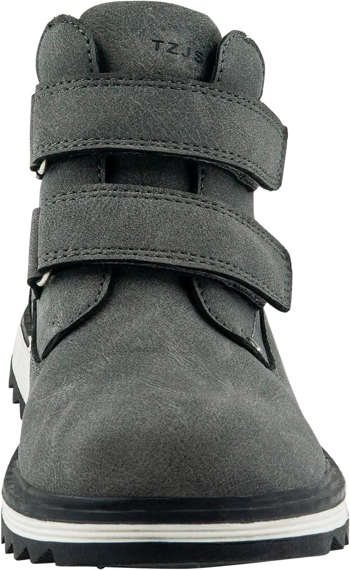 TZJS Unisex Kinder Klassische Stiefel Jungen Mädchen Baby Winterstiefel Mit Klettverschluss Wasserdi