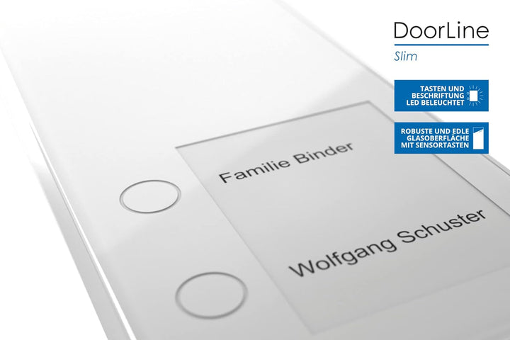 DOORLINE 150700 Slim Türstation. Macht TK-Anlage/Router zur Türsprechanlage, erweiterbar zur Video-S
