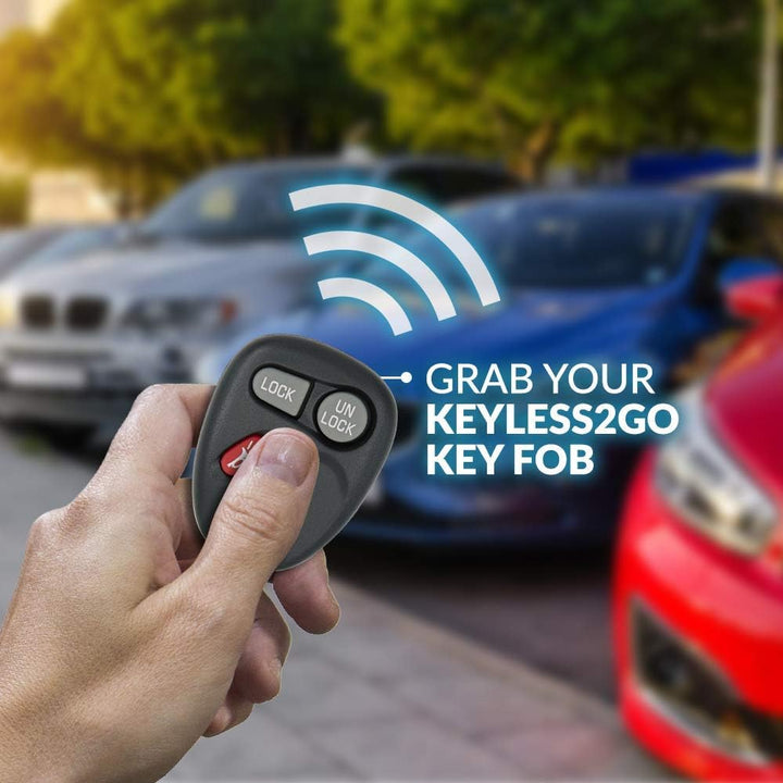 Keyless2Go New Keyless Entry Replacement Remote Car Key Fob for Select Vehicles that use 15732803 /