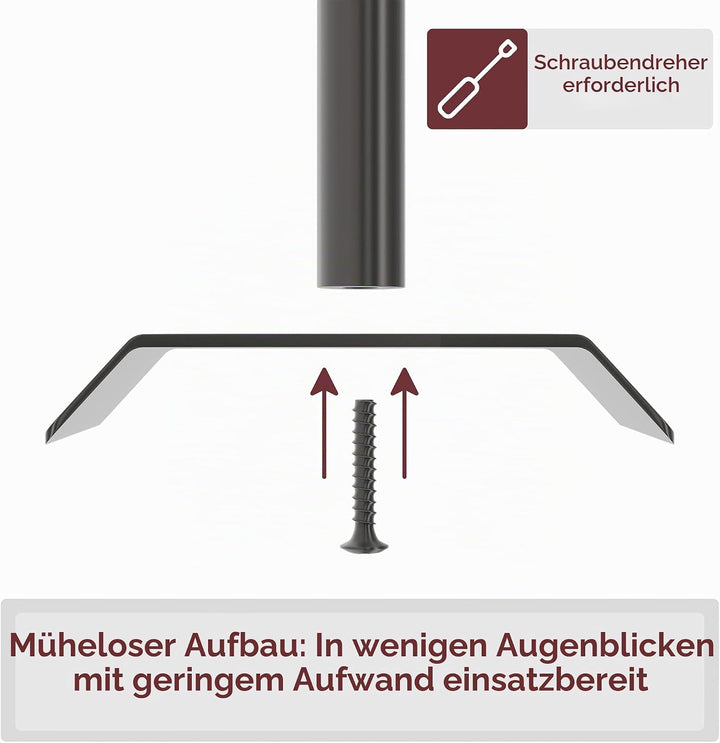 Fire Vida Arc Kaminbesteck-Set, Metall, chromfarben/Scharz, 4-teilig