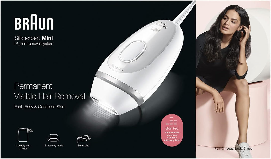 Braun Silk-expert Mini PL1124 Intense pulsed light (IPL) White