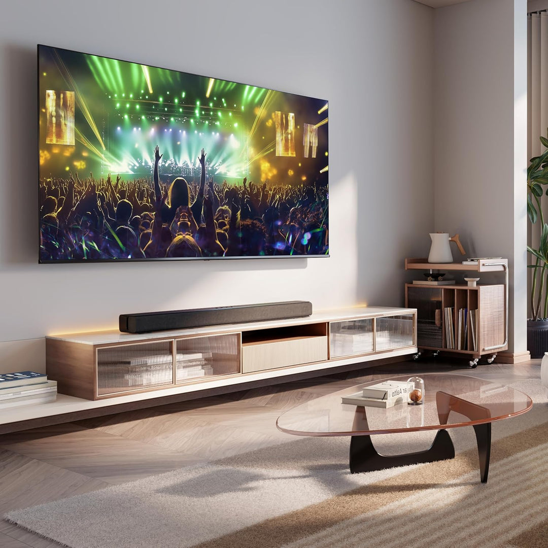 Hisense HS1000, 2.0 Kanal Soundbar, 120W max Audio Power, Dolby Audio, DTS Virtual:X, Voice Enhanced