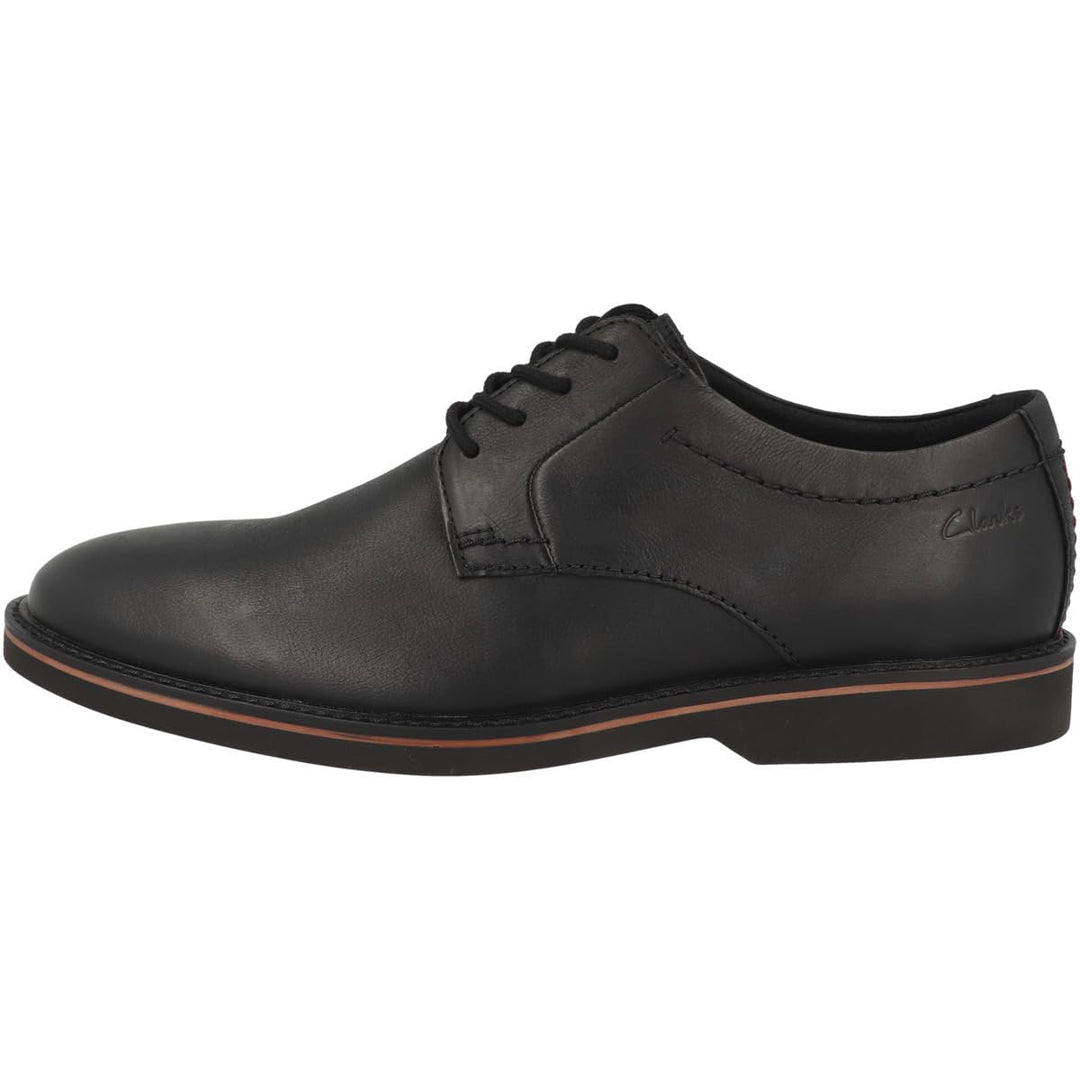 Clarks Herren Atticus Ltlace Oxford 45 EU Schwarz, 45 EU Schwarz