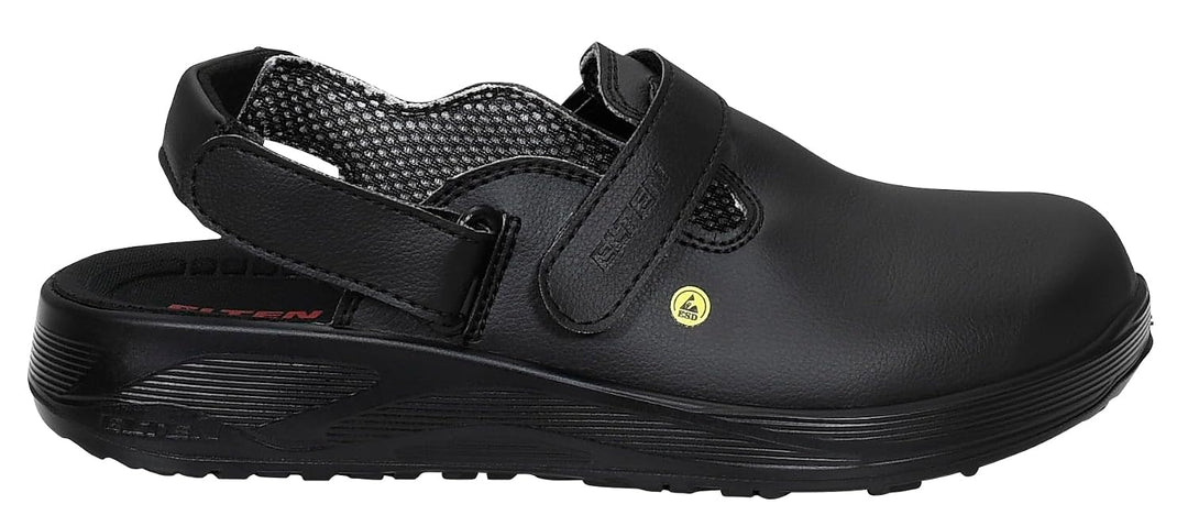 ELTEN Michel Black ESD OB, Sicherheitsschuhe für Damen+Herren, leicht, (Leichter als Stahlkappe), Ob