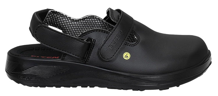 ELTEN Michel Black ESD OB, Sicherheitsschuhe für Damen+Herren, leicht, (Leichter als Stahlkappe), Ob