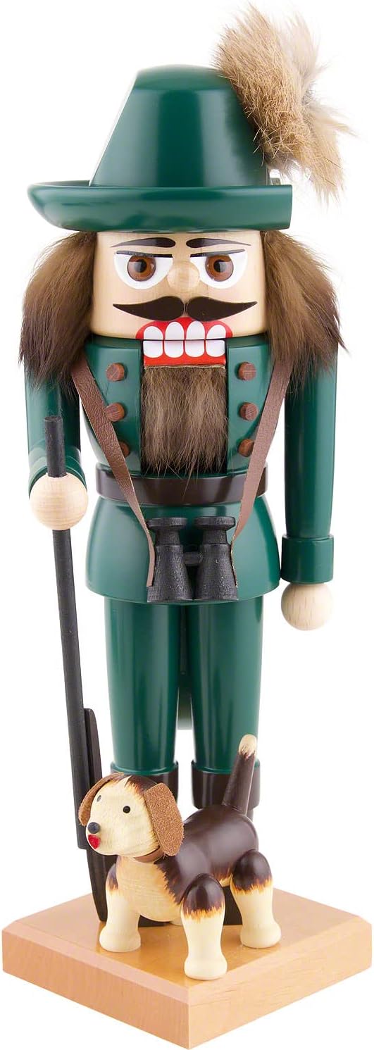 KWO 19355 Nussknacker Jäger Höhe ca. 25 cm