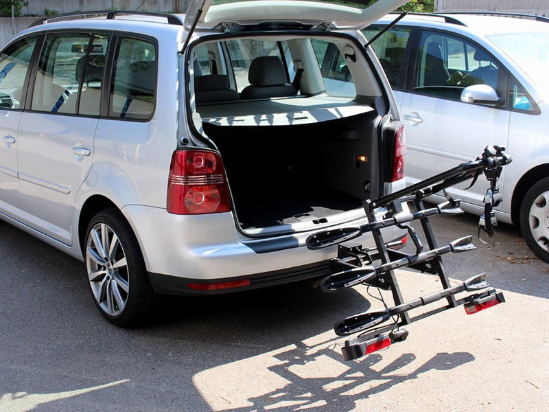 Bullwing SR3+ Fahrradträger für 3 Fahrräder auf die Auto Anhängerkupplung abklappbar (Spezialverschl