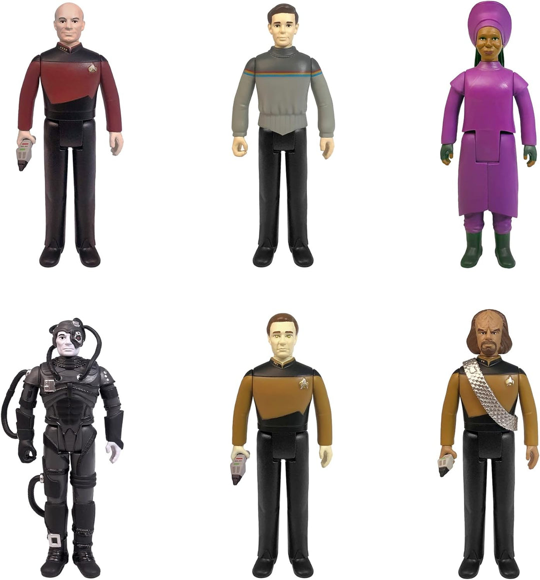 Super 7 - Star Trek: The Next Generation Reaction Figure Wave 1 - Daten