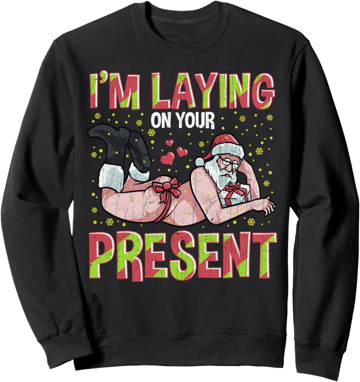 Ich lege auf Ihr gegenwärtiges Weihnachtsfest Sweatshirt