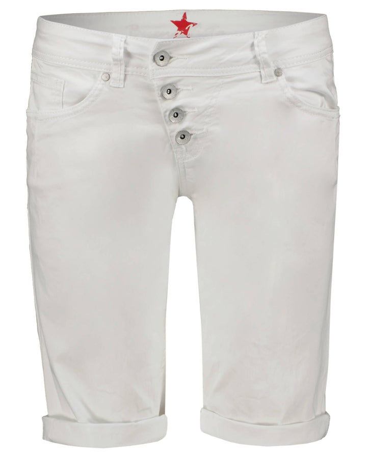 Buena Vista Damen Shorts Malibu Stretch Twill XS Weiss, XS Weiß