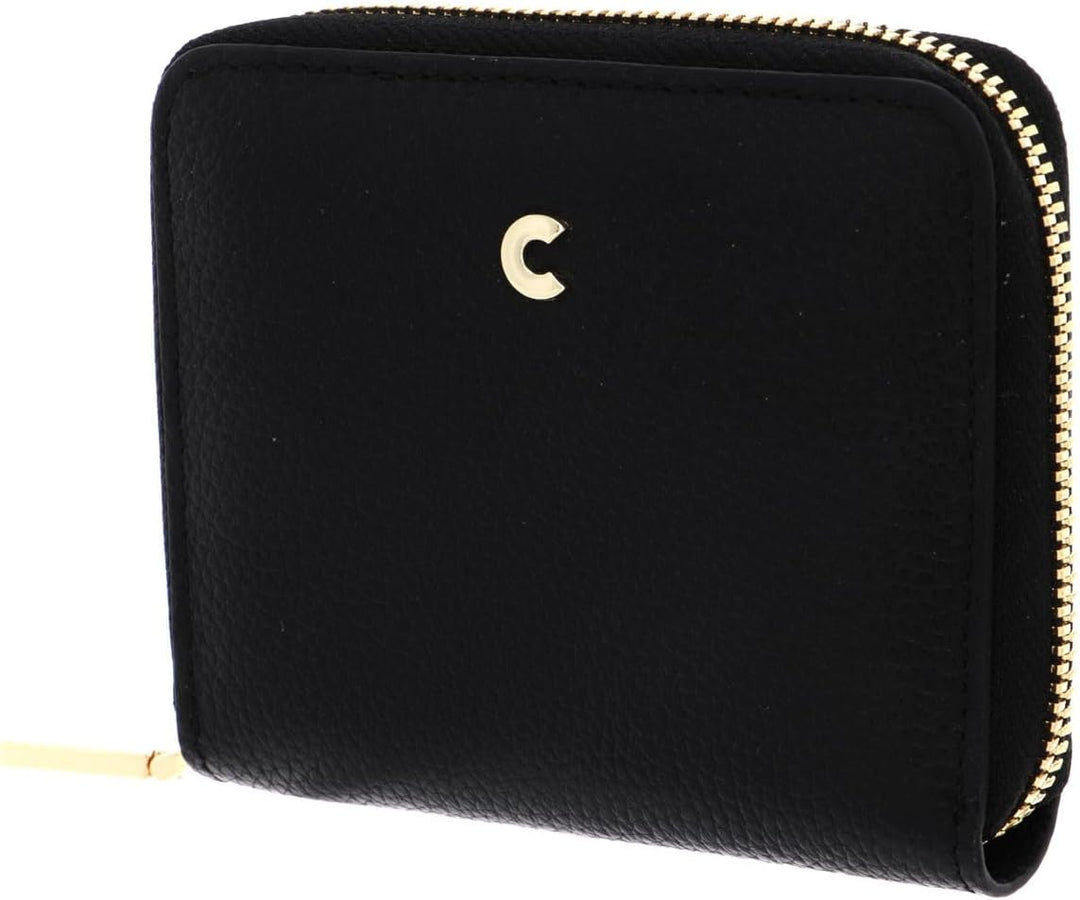 Coccinelle Becca Leather Zip Around Wallet Noir