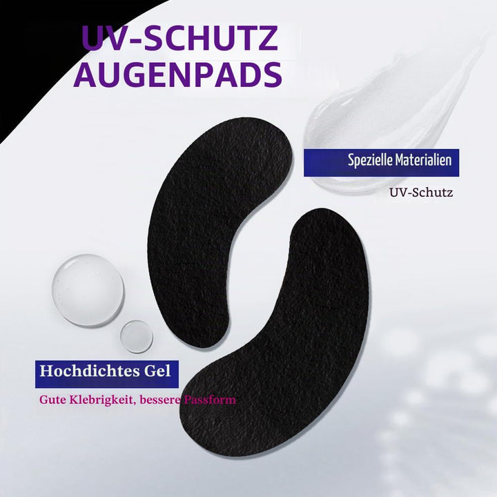 Lunamoon 100Paar Augenpads für Wimpernverlängerung Wimpern Pads UV-Schutz Wimpernverlängerung Pad Wi