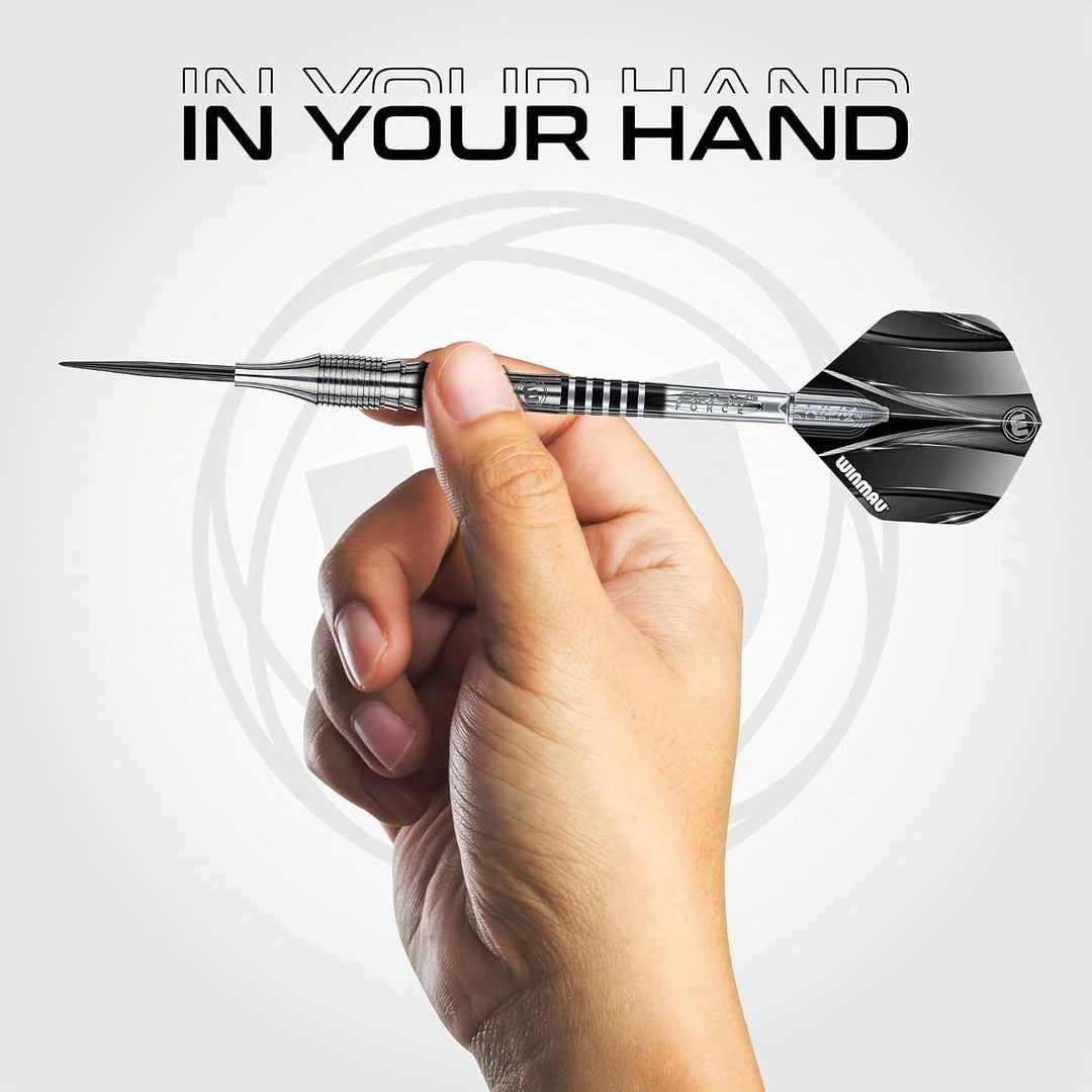 WINMAU Sniper 23 Gramm Professionelles Wolfram-Dart-Set mit Flights und Schäften (Shafts)