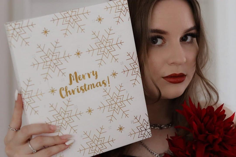 MJARTORIA Schneeflocke Schmuck Adventskalender 2023 Weihnachtskalender für Damen Frauen Mädchen Weih